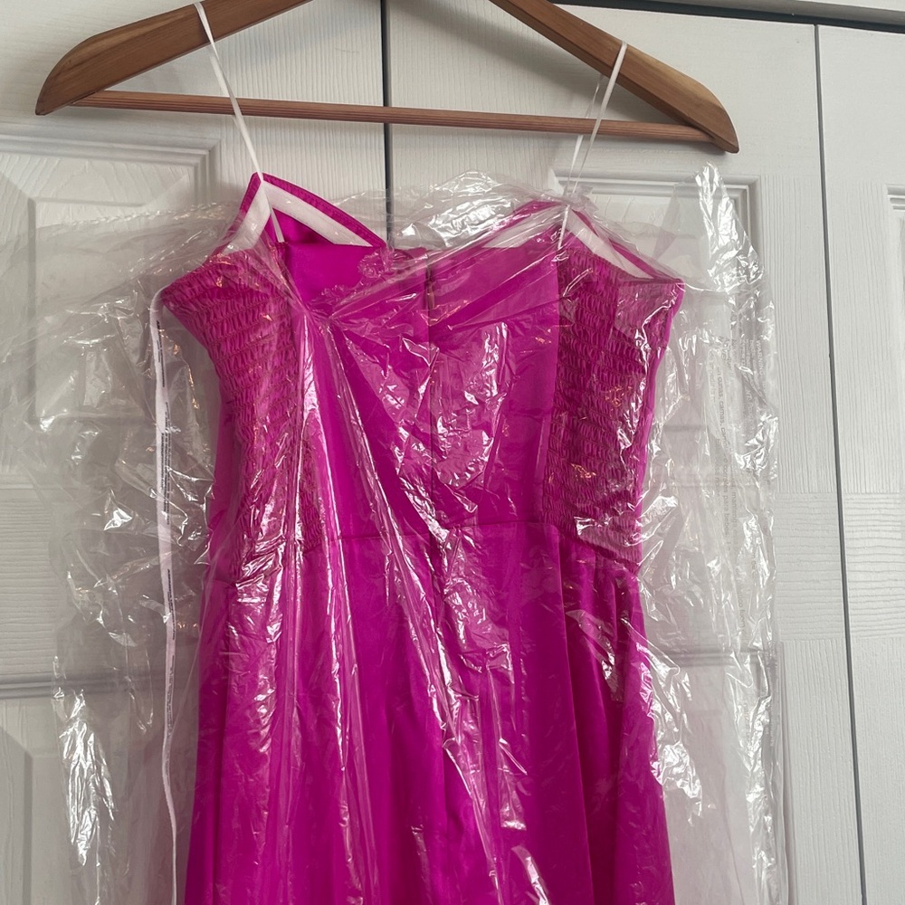 New Amanda Uprichard Amalia Silk Gown Dress size XS - Picture 7 of 11